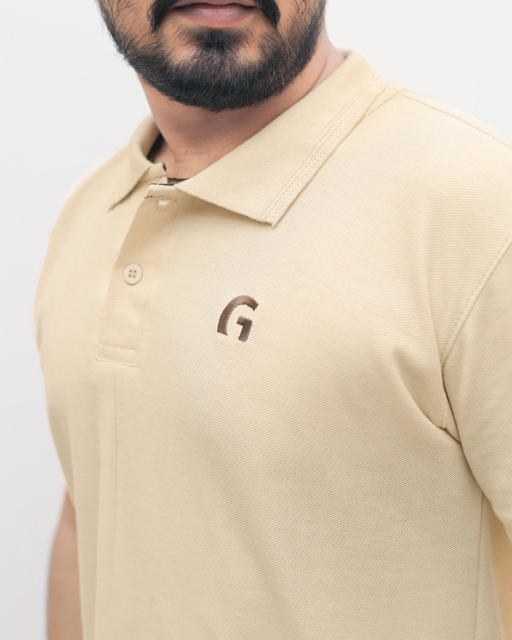 Creamy Polo ShirtGarderobe Clothing