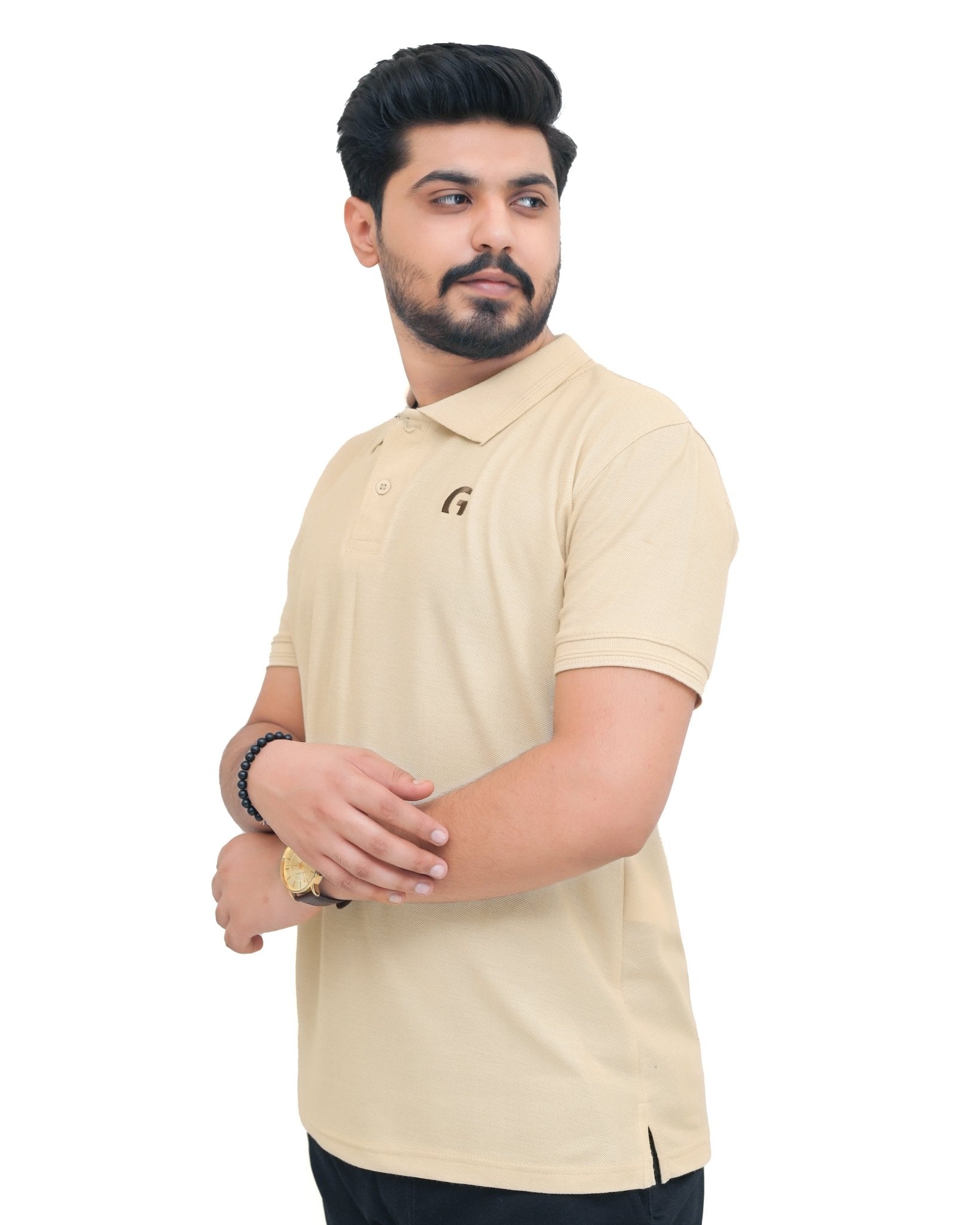 Creamy Polo ShirtGarderobe Clothing