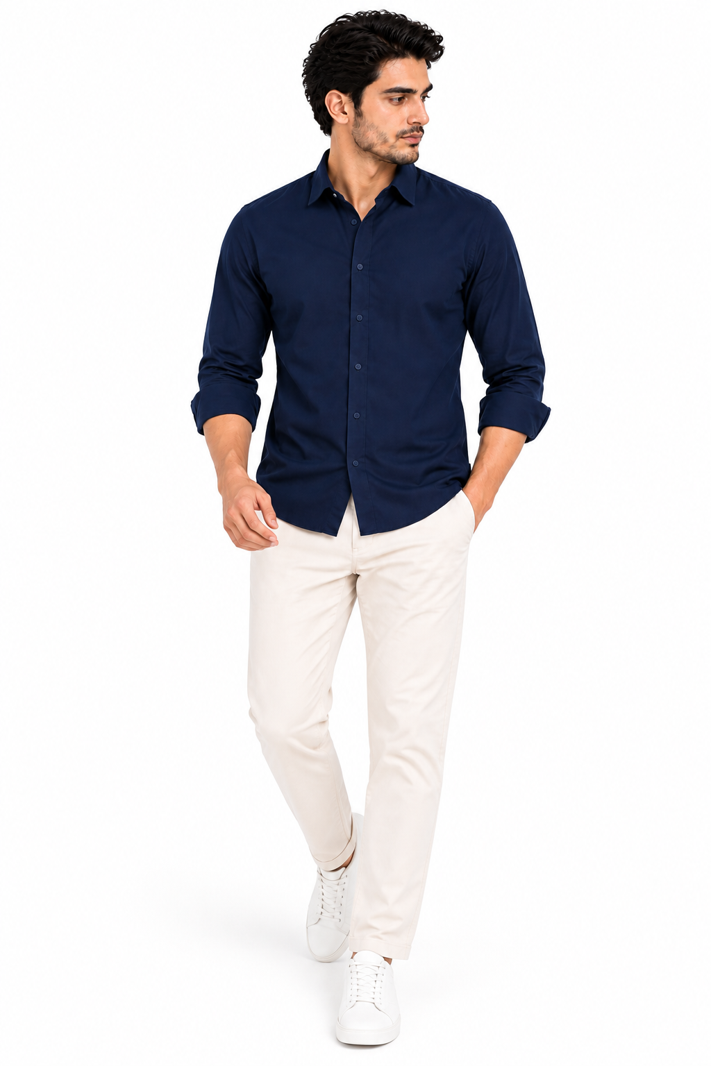 Navy Casual Shirt - AS Series