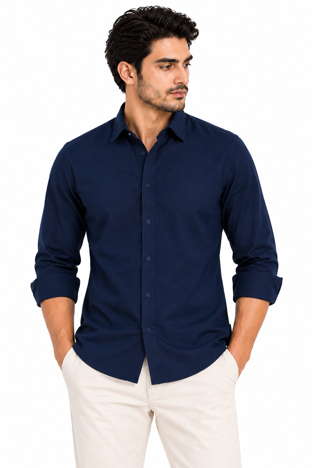 Navy Casual Shirt - AS Series