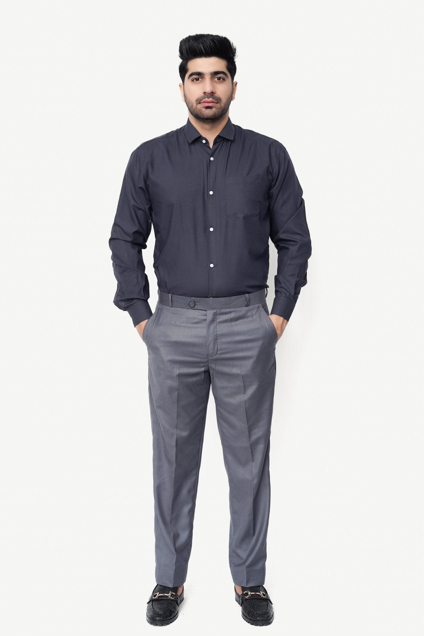 Grey Formal Dress PantFormal PantsGarderobe Clothing