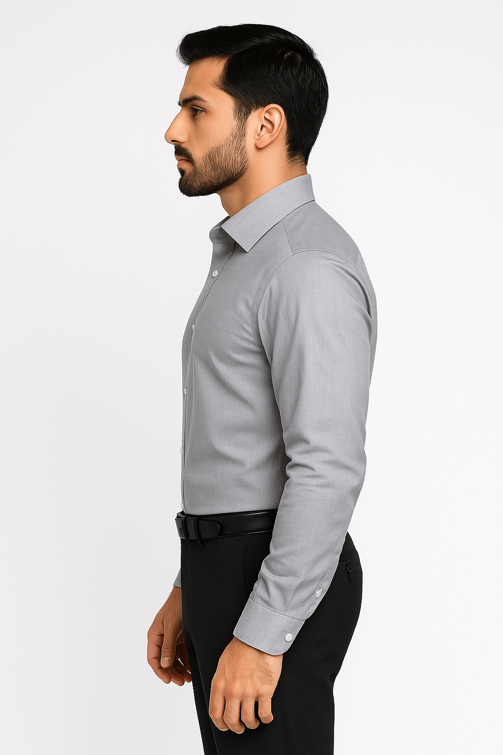 Grey Formal Shirt - Executive SeriesshirtGarderobe Clothing