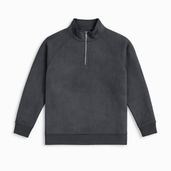 Grey MockNeck - SweatShirtGarderobe Clothing