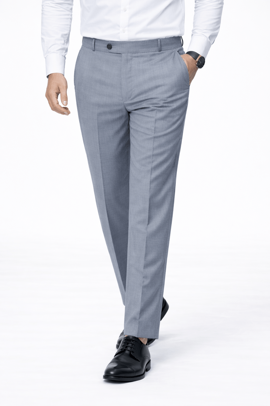 Light Grey Formal Dress Pant – Garderobe Clothing