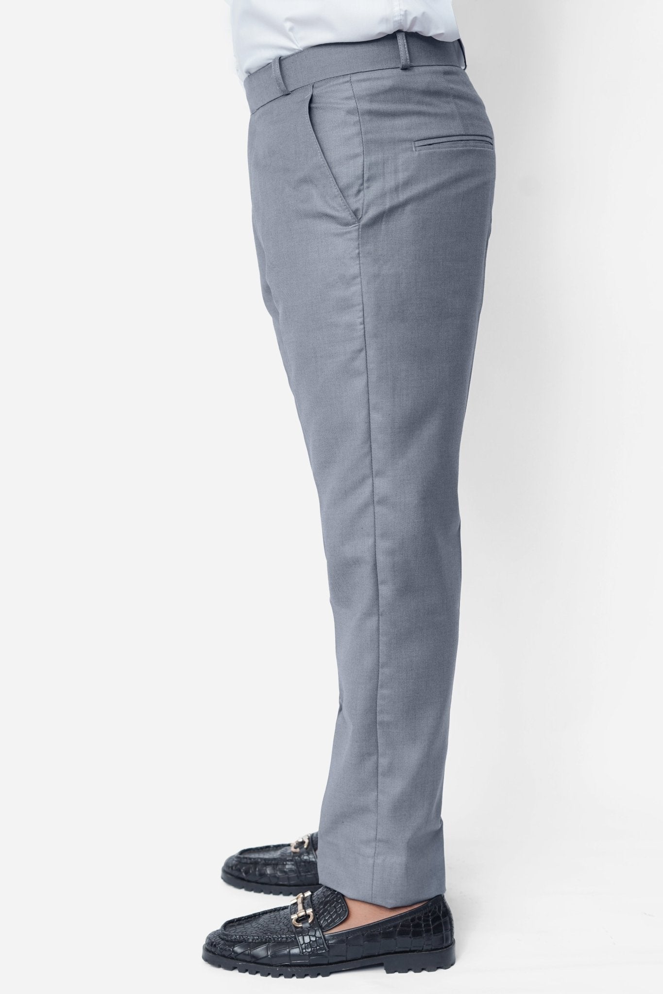 Light Grey Formal Dress PantFormal PantsGarderobe Clothing
