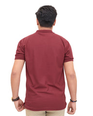 Maroon Polo ShirtGarderobe Clothing