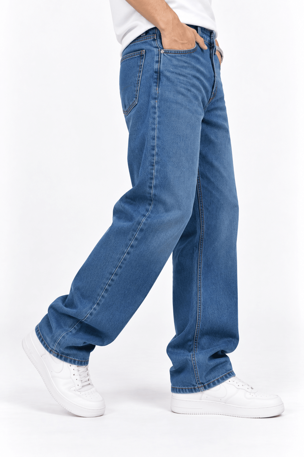 Navy Blue Baggy - AS JeansGarderobe Clothing