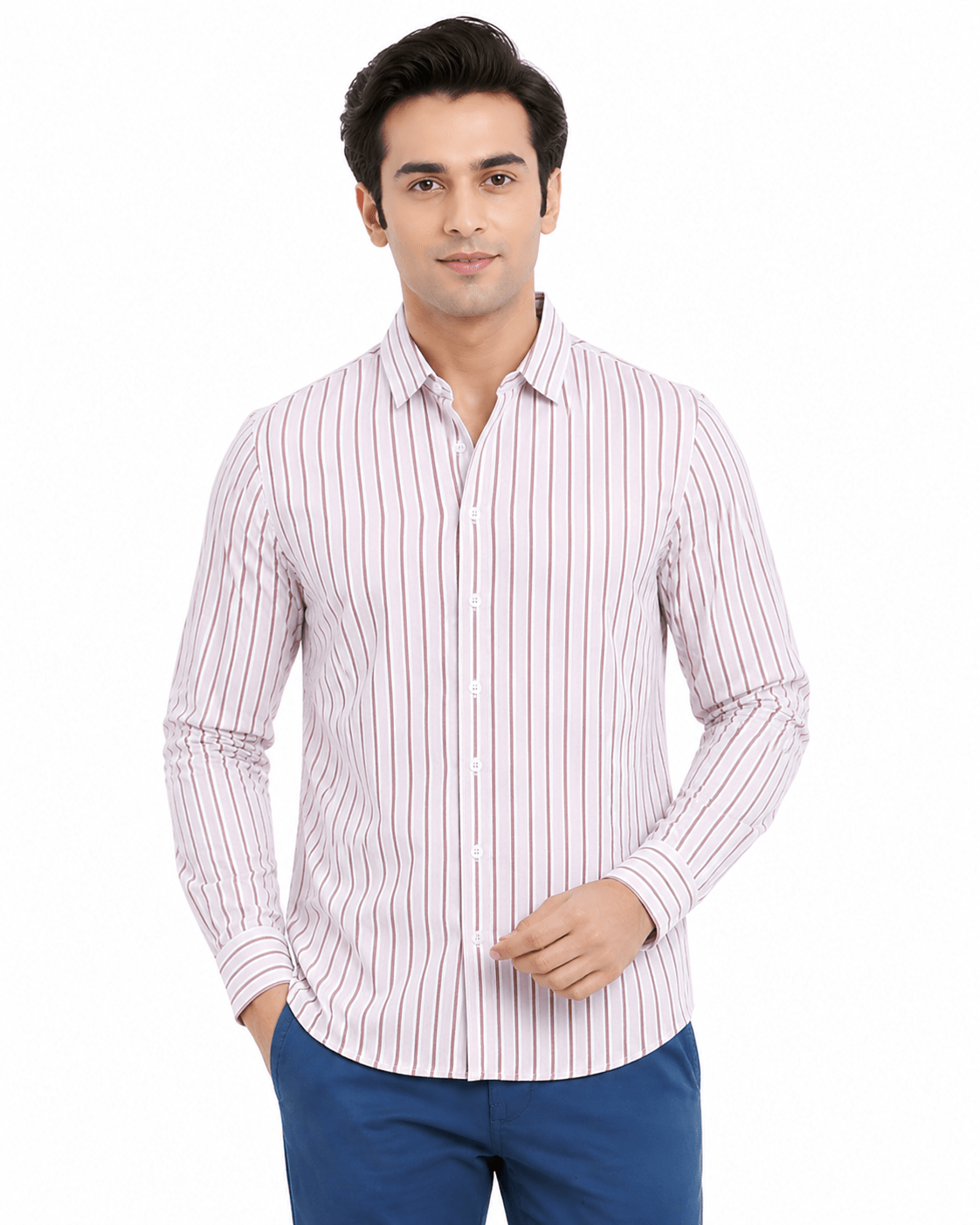 Pink Lining ShirtPopcorn PoloGarderobe Clothing