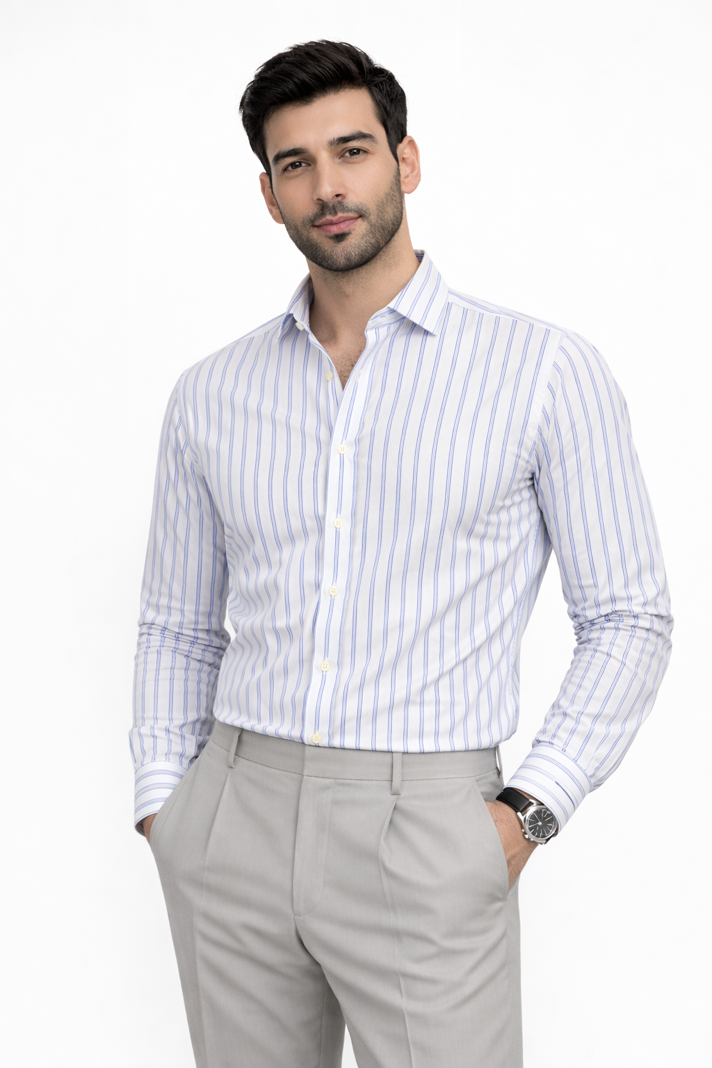 SkyWhite Lining Shirt
