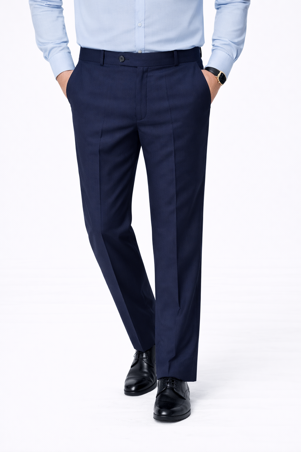 Navy Blue Formal Dress Pant