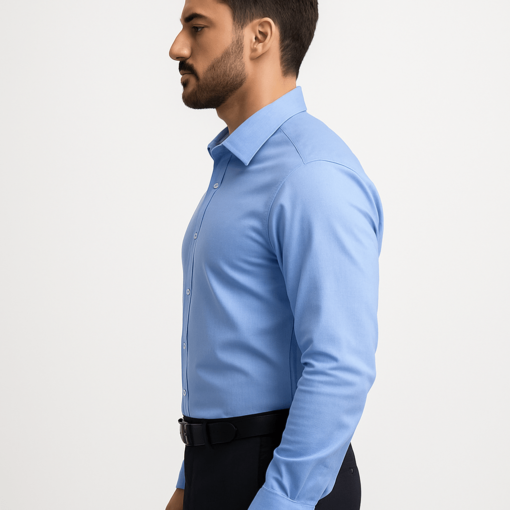 Royal Blue Formal Shirt - Executive SeriesshirtGarderobe Clothing