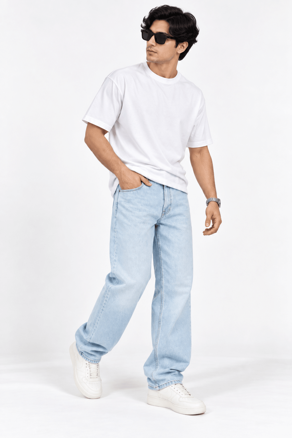 Sky Blue Baggy - AS JeansGarderobe Clothing