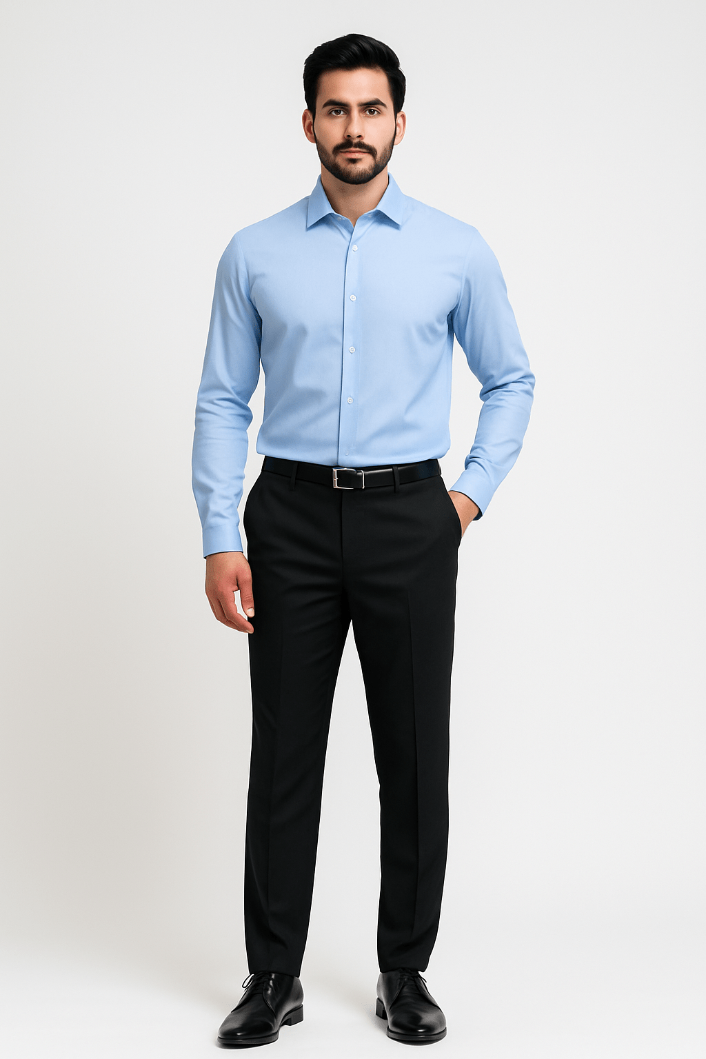 Sky Blue Formal Shirt - Executive SeriesshirtGarderobe Clothing
