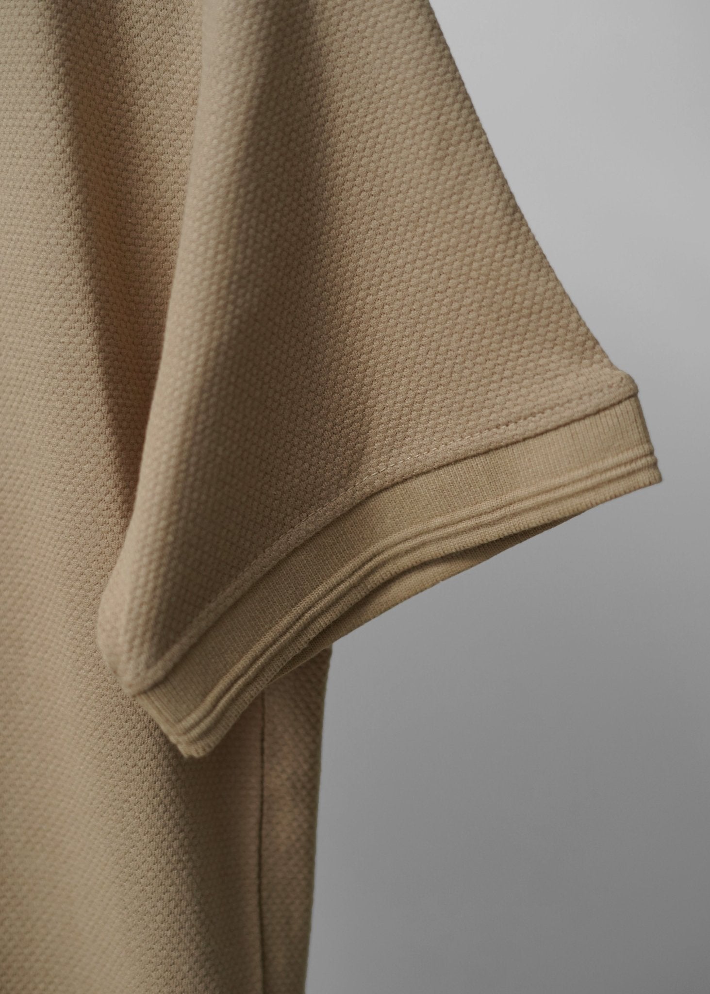 TEXTURED KINT SKIN POLO SHIRTGarderobe Clothing