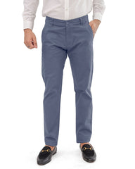 Verdant Mist cotton pant - Smart FitPantGarderobe Clothing