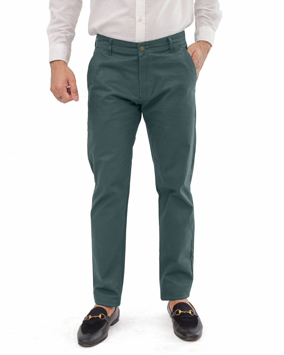 Verdant Mist cotton pantPantGarderobe Clothing