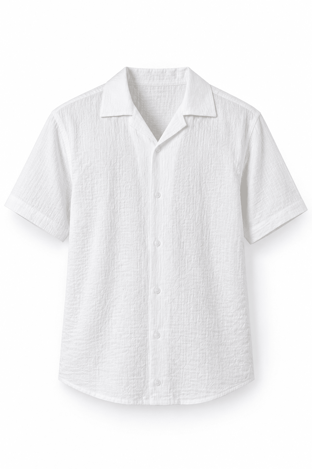 White Beach Shirt - AS Seriescasual shirtGarderobe Clothing