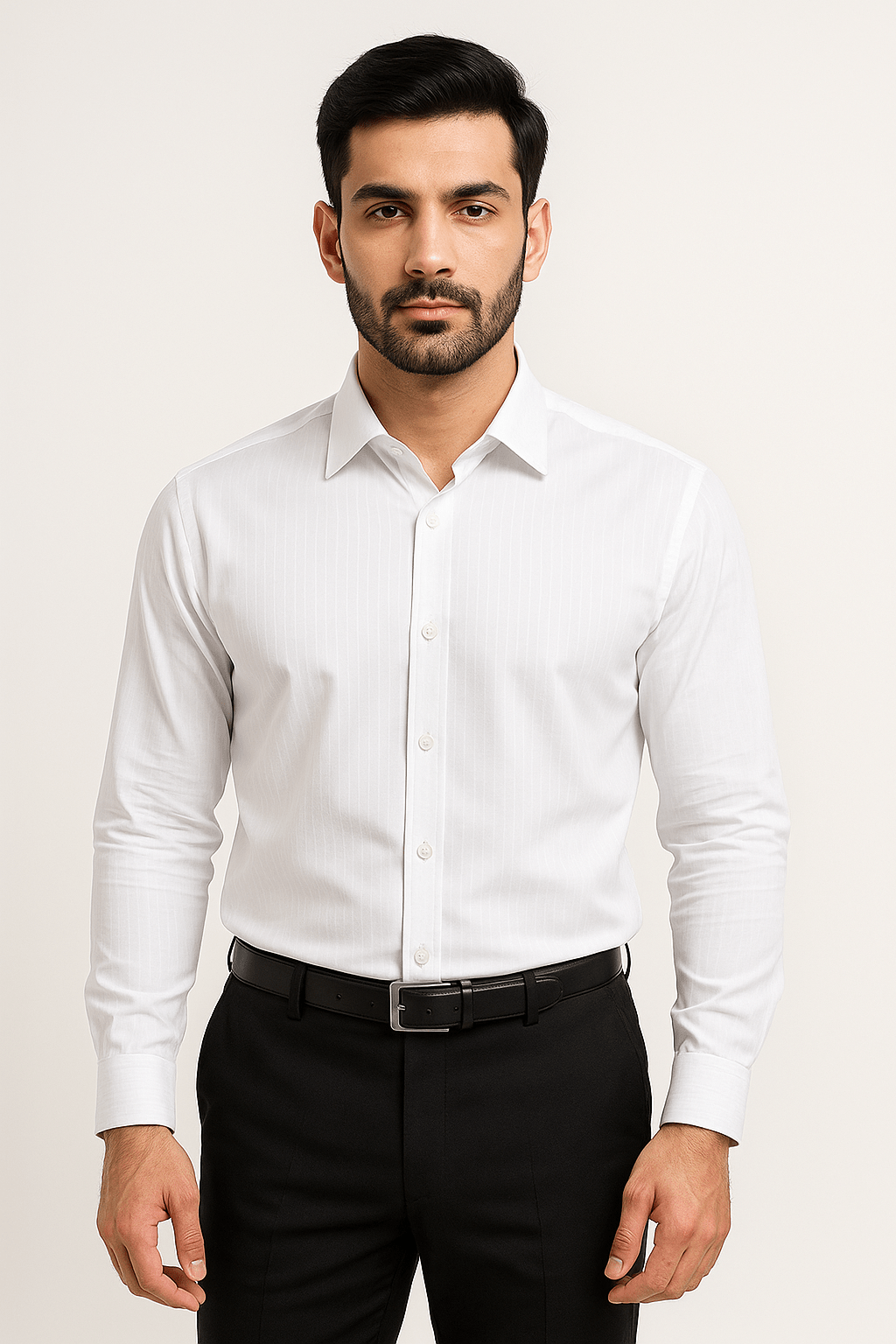 White lining Formal Shirt - Executive SeriesshirtGarderobe Clothing