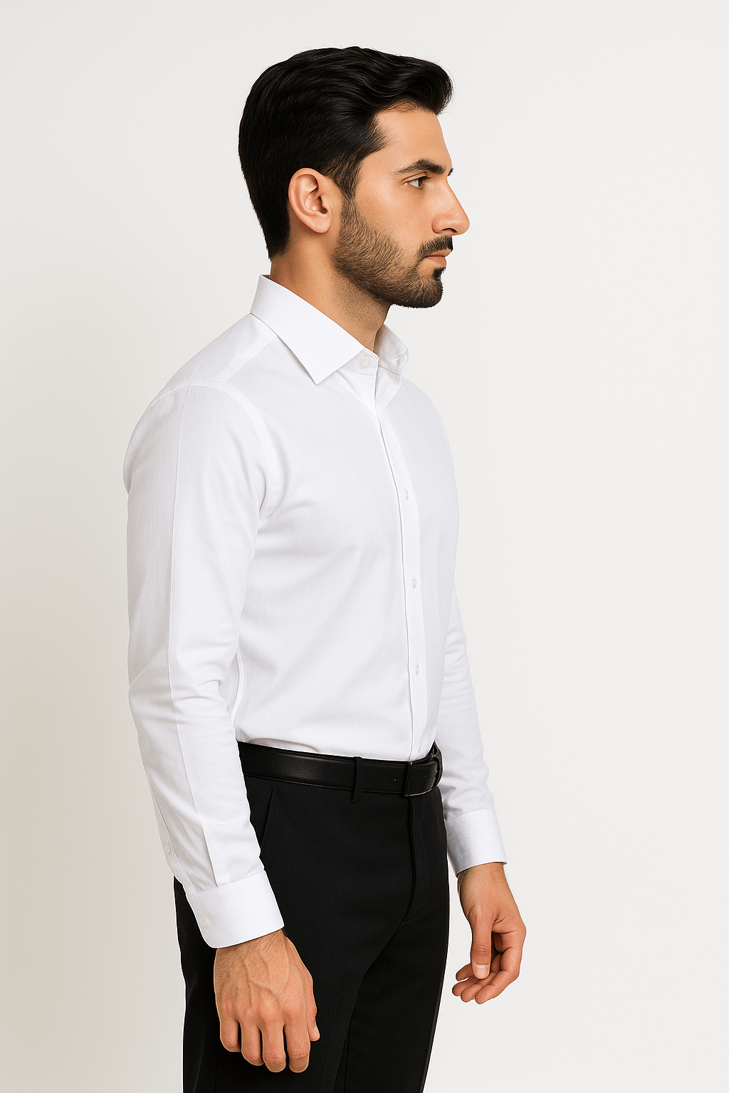 White lining Formal Shirt - Executive SeriesshirtGarderobe Clothing