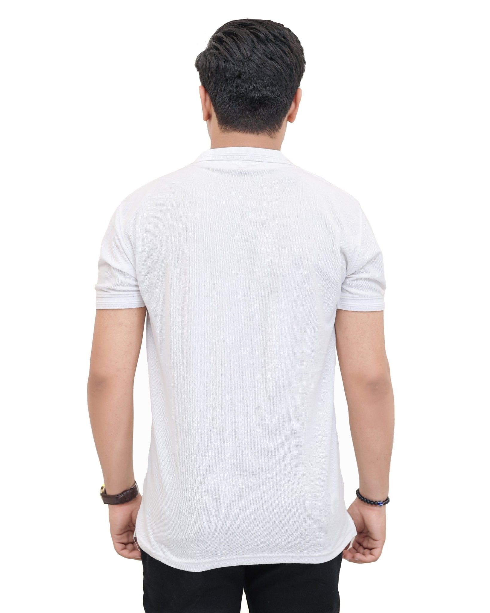 White Polo ShirtGarderobe Clothing