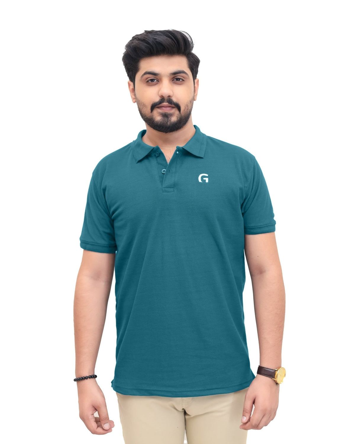 Zinc Green Polo ShirtGarderobe Clothing