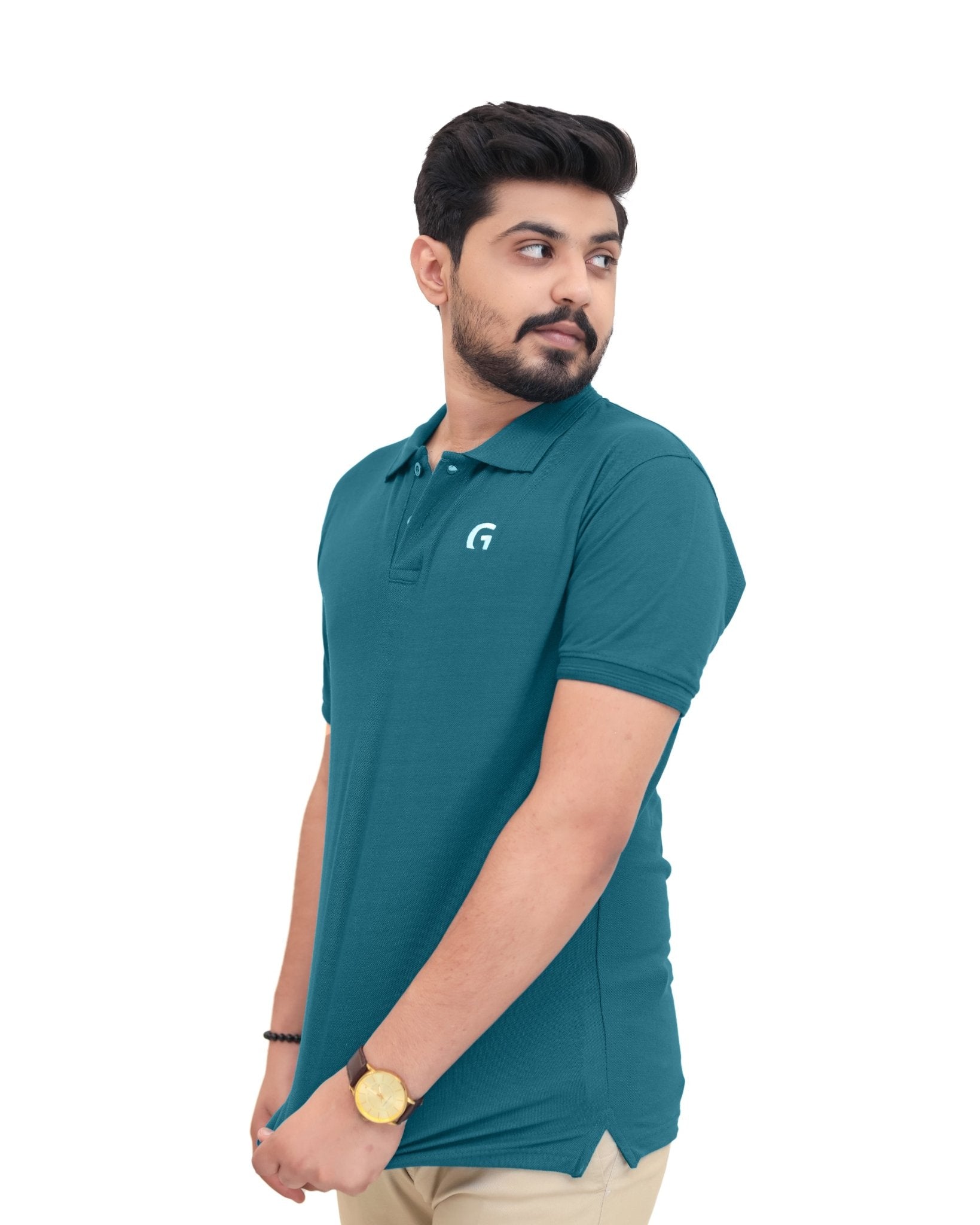 Zinc Green Polo ShirtGarderobe Clothing