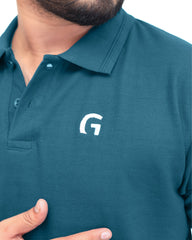 Zinc Green Polo ShirtGarderobe Clothing