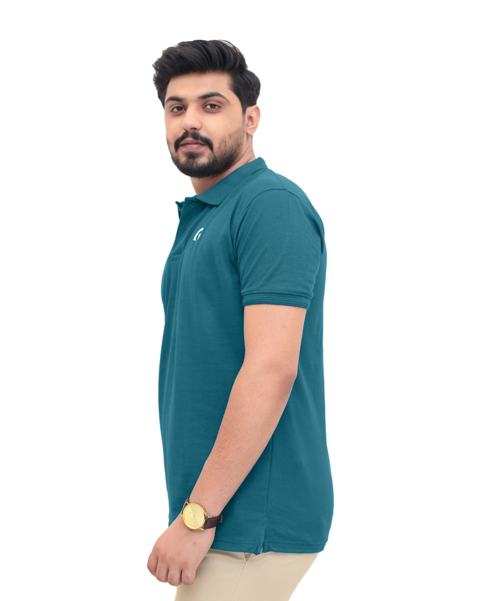 Zinc Green Polo ShirtGarderobe Clothing