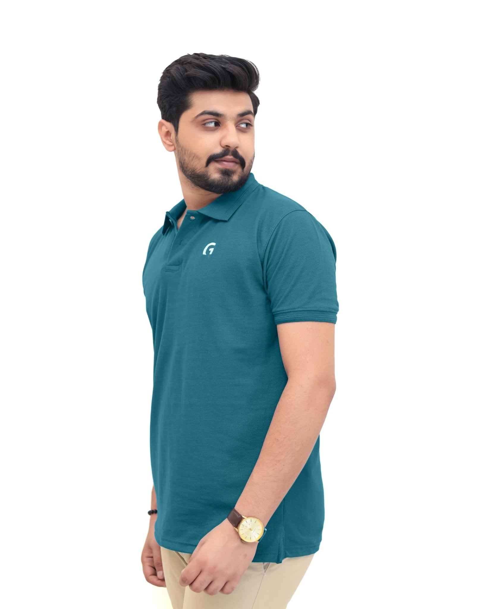 Zinc Green Polo ShirtGarderobe Clothing