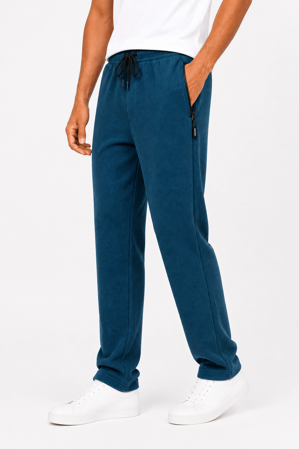Zinc Knitted Trouser - Regular - fitPleated TrousersGarderobe Clothing