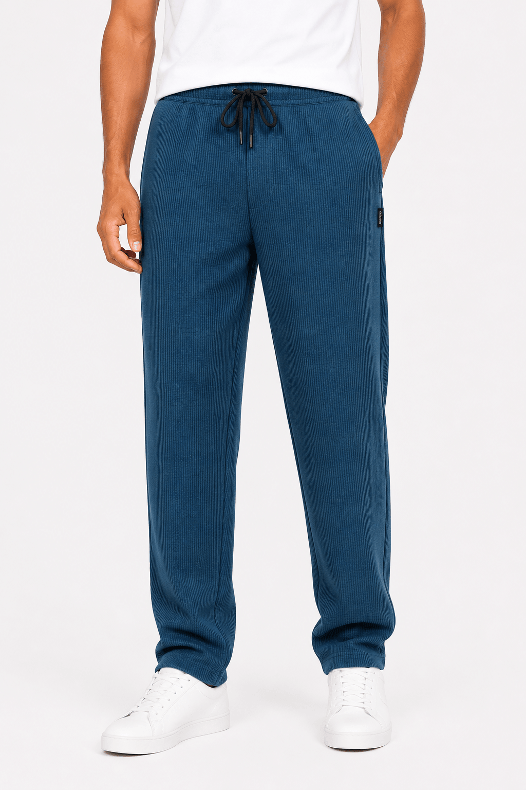 Zinc Knitted Trouser - Regular - fitPleated TrousersGarderobe Clothing