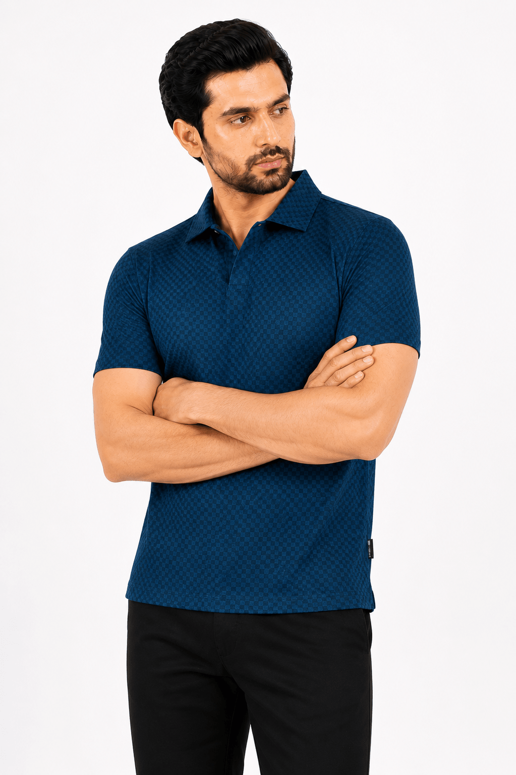 Zinc Polo Shirt - ActiveFlexHalf Sleeves PoloGarderobe Clothing